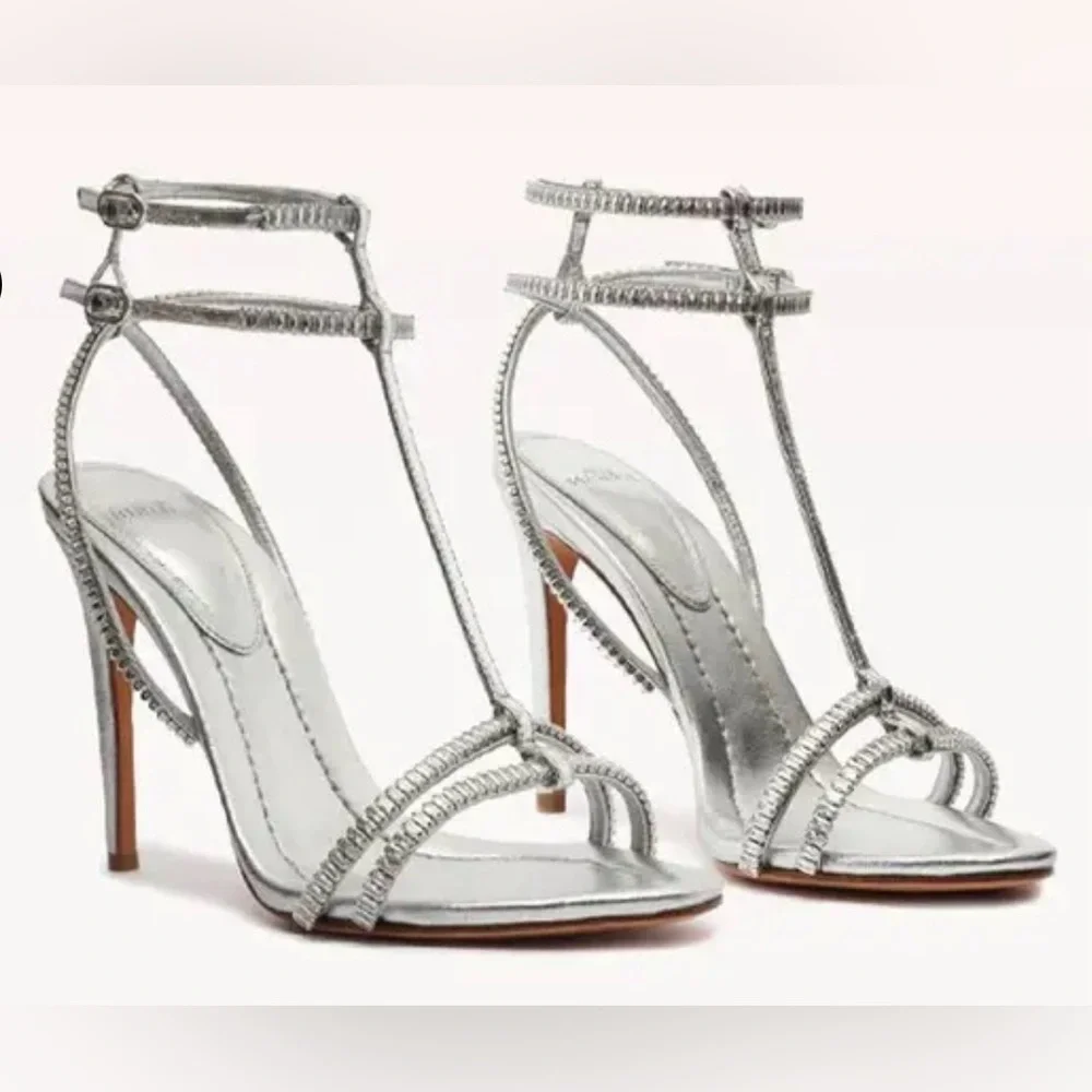 ALEXANDRE BIRMAN  Martina Crystal heels sandals 100 size 40